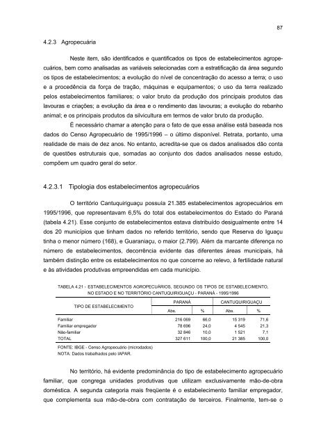 1. fase: caracterizaÃ§Ã£o global - Ipardes