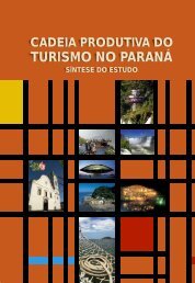 Cadeia produtiva do turismo no ParanÃ¡ - Ipardes