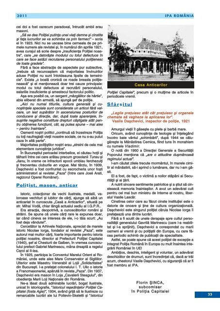 Jurnal - IPA Romania