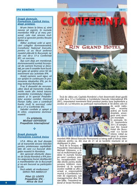 Jurnal - IPA Romania