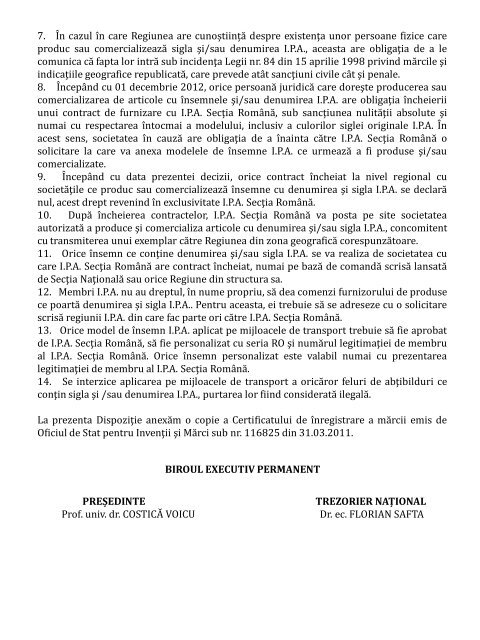 Jurnal - IPA Romania