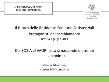 cosa si nasconde dietro un acronimo? - Collegio IP.AS.VI. di Brescia