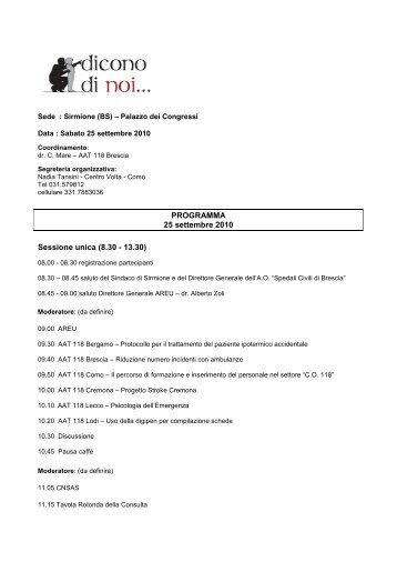 programma - Collegio IP.AS.VI. di Brescia