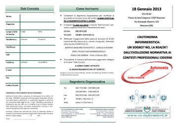 Programmma - Collegio IP.AS.VI. di Brescia