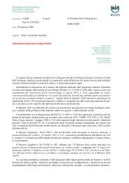 08 - Circolare Federazione Nazionale - Ruolo Assistente Sanitario