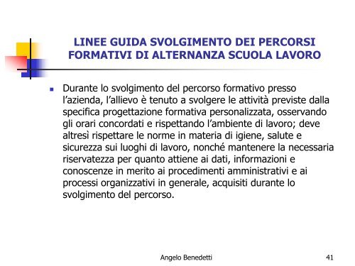 IL TIROCINIO NELLA FORMAZIONE DEGLI OPERATORI DI ...