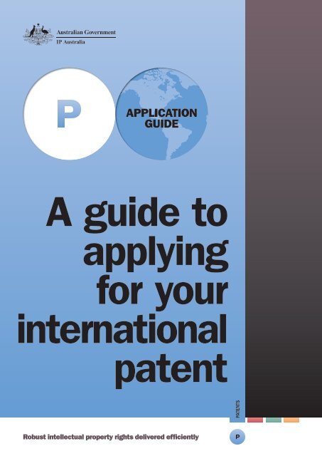 International Patent Application Guide Pdf Ip Australia International Patent Application Guide Pdf Ip Australia