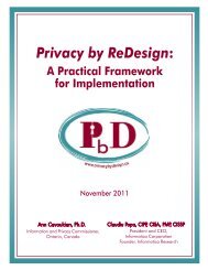 Privacy by ReDesign: A Practical Framework for Implementation