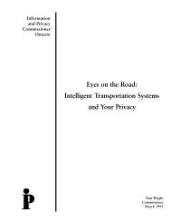 Eyes on the Road: Intelligent Transportation Systems and Your Privacy