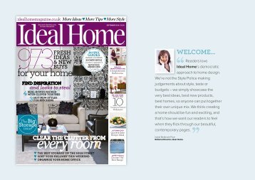 WHO IS THE IDEAL HOME rEADEr? - IPC | Advertising