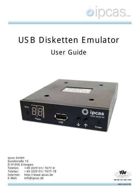 USB Floppy Emulator - Replace floppy disk drive with a USB ... - ipcas