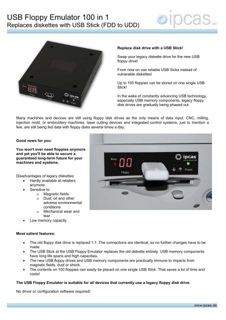 ipcas usb floppy emulator software download