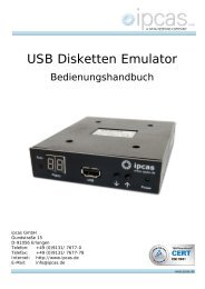 USB Floppy - USB Disketten Emulator - Ersatz fÃ¼r ... - ipcas