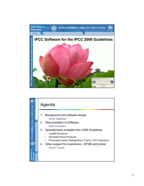 IPCC Software for the 2006 Guidelines - IPCC - Task Force on ...