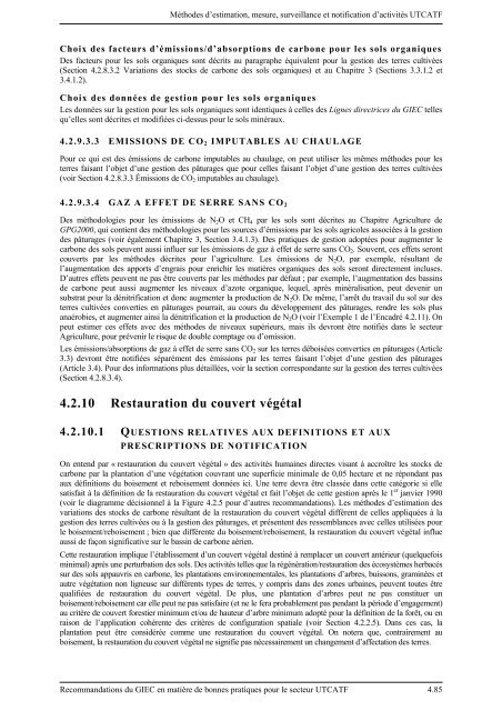 mÃ©thodes supplÃ©mentaires et les recommandations en matiÃ¨re