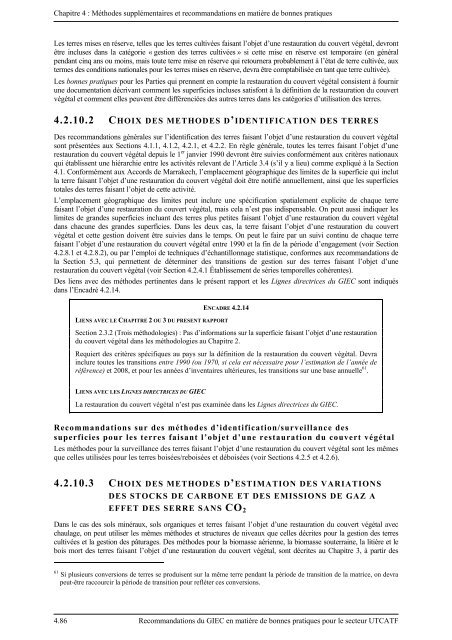 mÃ©thodes supplÃ©mentaires et les recommandations en matiÃ¨re