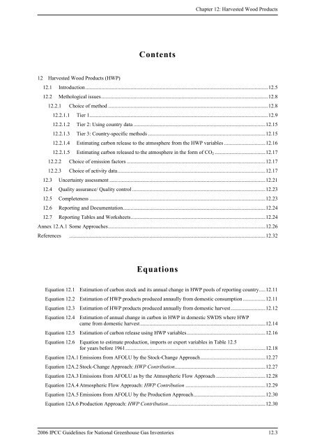 chapter 12 harvested wood products - IPCC - Task Force on ...