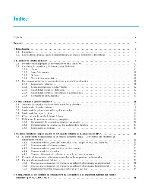 IntroducciÃ³n a los modelos climÃ¡ticos simples utilizados en - IPCC