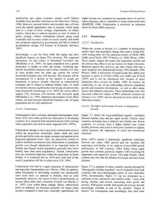 Emissions Scenarios - IPCC