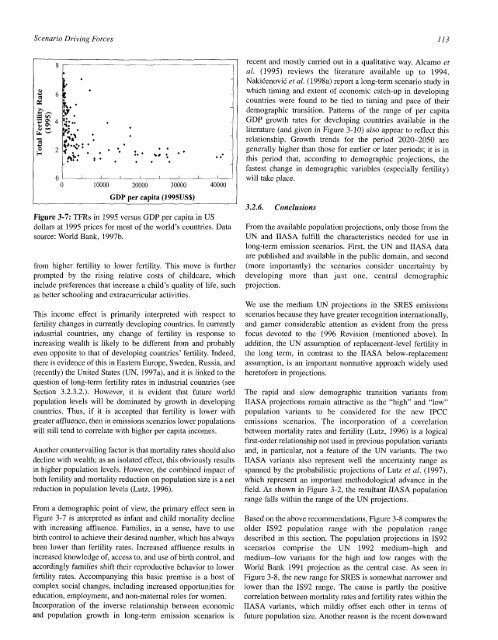 Emissions Scenarios - IPCC