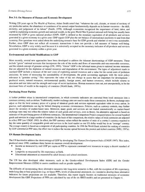 Emissions Scenarios - IPCC