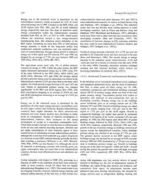 Emissions Scenarios - IPCC