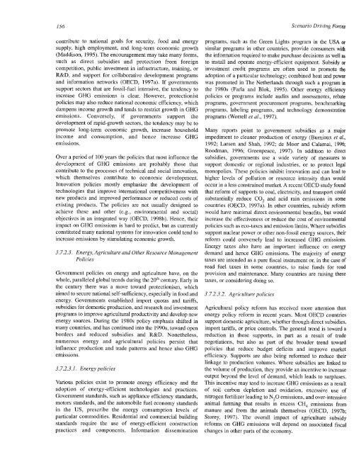 Emissions Scenarios - IPCC