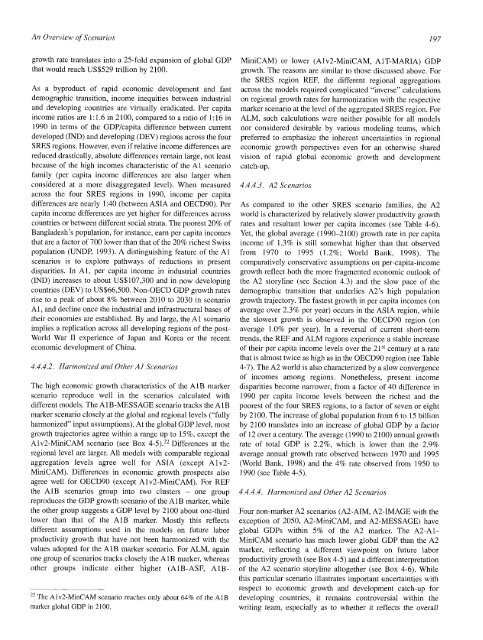 Emissions Scenarios - IPCC