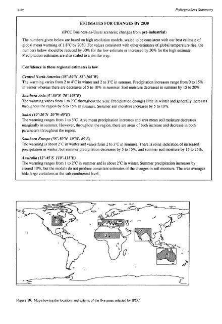 First Assessment Report - IPCC