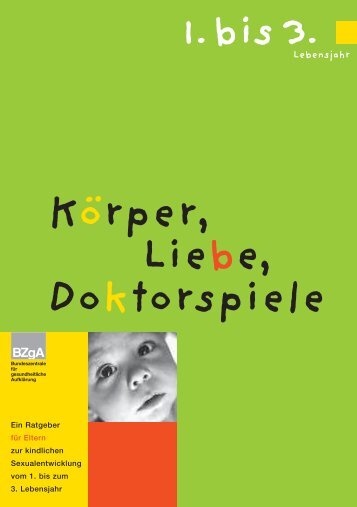 Körper, Liebe, Doktorspiele - 1.-3. Lebensjahr - anndann?