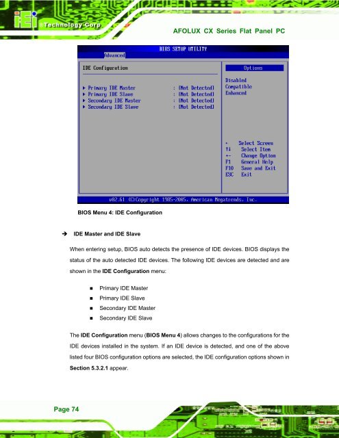 AFOLUX CX Series Flat Panel PC User Manual - iPCMAX.com