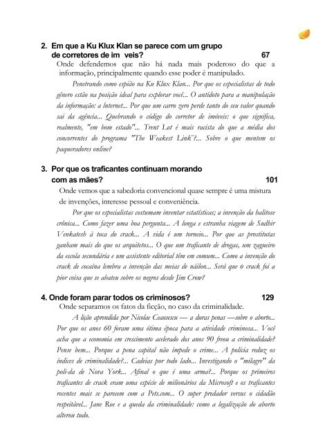 freakonomics - o lado oculto e inesperado de tudo que ... - Ipcp.org.br