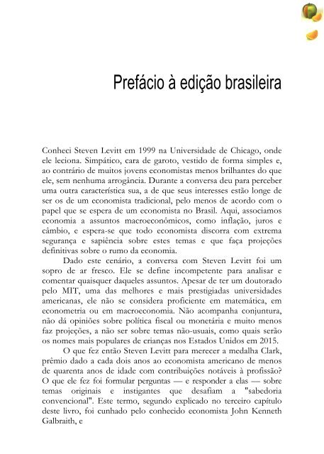 freakonomics - o lado oculto e inesperado de tudo que ... - Ipcp.org.br