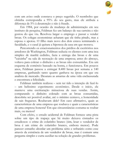 freakonomics - o lado oculto e inesperado de tudo que ... - Ipcp.org.br