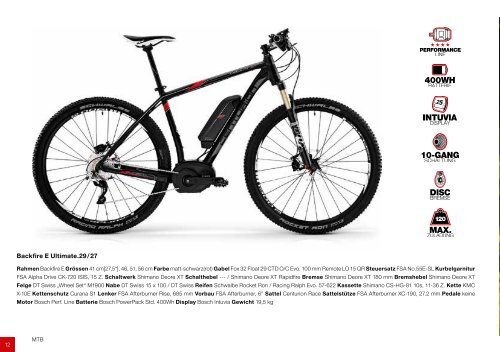 CENTURION E-Bikes 2014