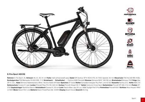 CENTURION E-Bikes 2014