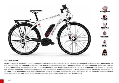CENTURION E-Bikes 2014