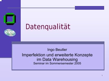 DatenqualitÃ¤t