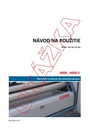 NÁVOD NA POUŽITIE - ipecon