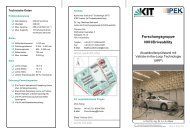 Forschungsgruppe NVH/Driveability - IPEK - KIT