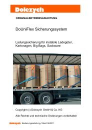 Download Bedienungsanleitung - Dolezych Gmbh & Co.