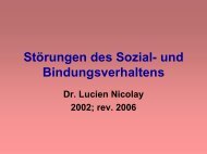 StÃ¶rungen des Sozial- und Bindungsverhaltens