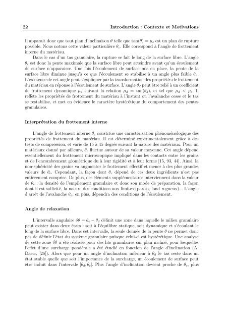 Chapitre 1 Introduction : Contexte et Motivations