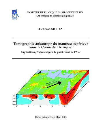 Deborah SICILIA - Institut de Physique du Globe de Paris