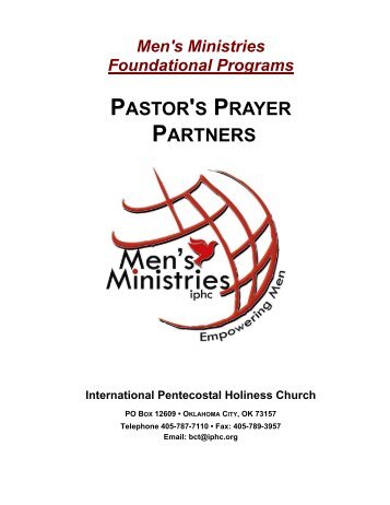 Pastor's Prayer Partners - International Pentecostal Holiness Church