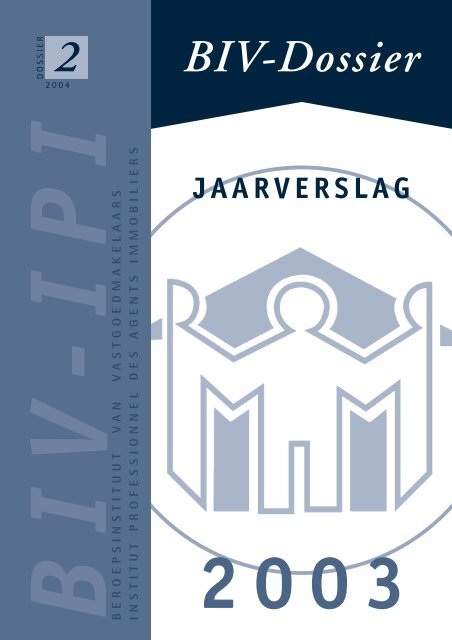 Jaarverslag 2003 - BIV