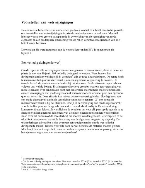 Voorstellen wetswijziging NL.pdf - BIV