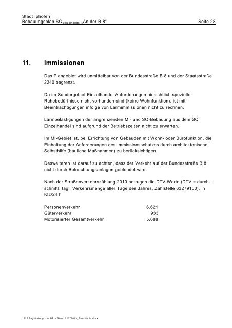 1825 Begründung zum BPL- Stand 22072013_Struchholz - Iphofen