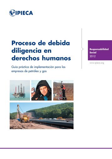 Proceso de debida diligencia en derechos humanos (IPIECA)