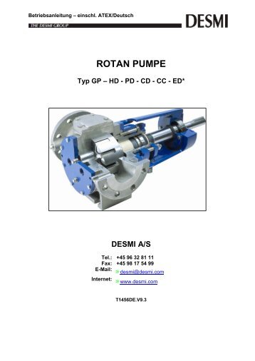 Betriebsanleitung â einschl - Desmi